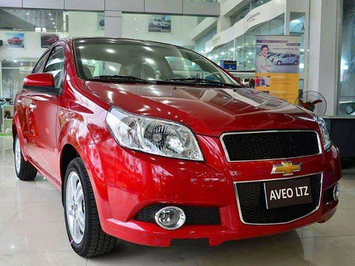 Mẫu sedan hạng B Chevrolet Aveo khi giảm giá bán tới 80 triệu đồng.