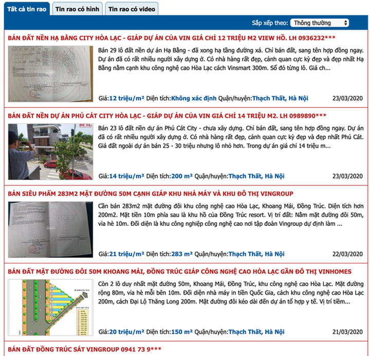 Nóng sốt đất nền Hòa Lạc: Liều ẵm tiền tỷ, coi chừng ngậm trái đắng! - 3