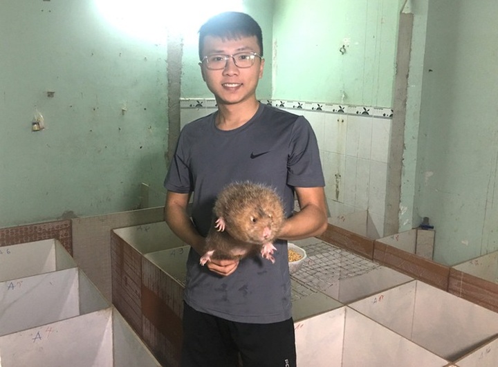 Nuôi dúi bằng máy lạnh, nam sinh viên “bỏ túi” 40 triệu đồng/tháng - 1