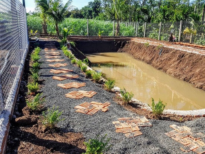 Ông bố trẻ ở Đắk Lắk làm nhà vườn đổi gió đẹp mê chỉ 160 triệu đồng - 10