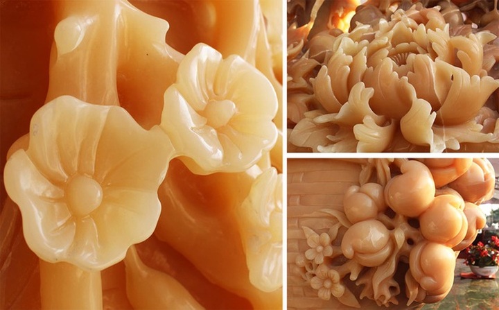 Phát sốt với giỏ hoa Tết bằng ngọc nặng 1,5 tấn, giá gần 700 triệu đồng - 4