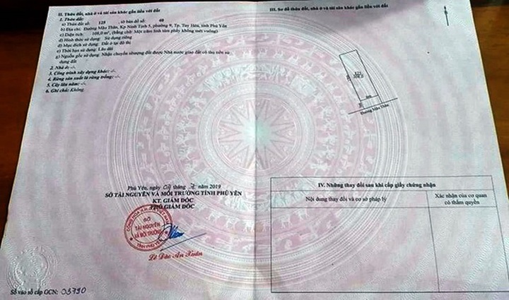 Phú Yên: Cảnh báo làm giả “sổ đỏ” để thực hiện giao dịch đất đai - 1