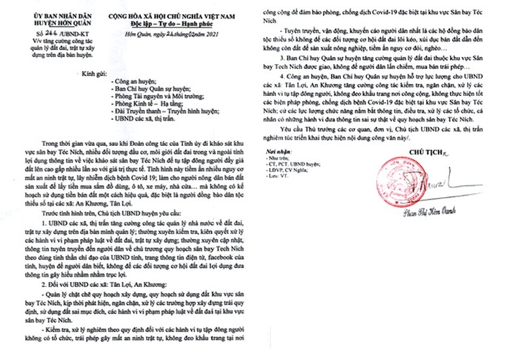 Sốt đất ăn theo quy hoạch sân bay, nông dân nguy cơ mất đất sản xuất - 2