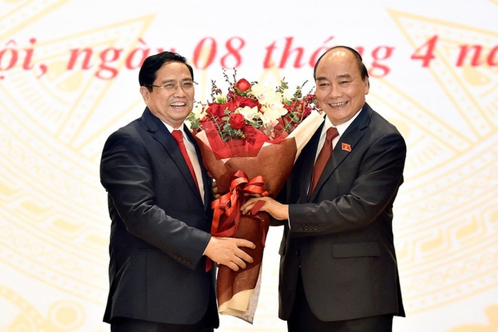 Tân Thủ tướng nhận bàn giao Chính phủ, công bố bổ nhiệm 14 nhân sự - 1
