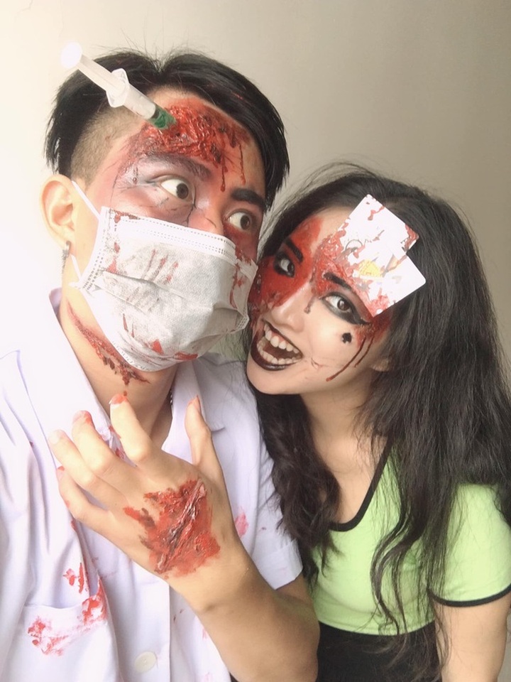 Thu nhập khủng mùa Halloween, sinh viên mỹ thuật thi nhau “tạo quỷ - 1