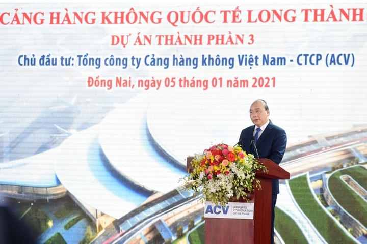 Thủ tướng phát lệnh khởi công Dự án Cảng Hàng không quốc tế Long Thành - 1