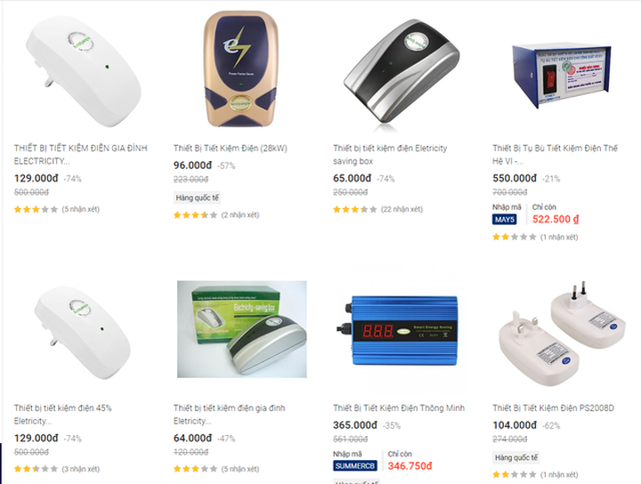 Thực hư thiết bị tiết kiệm điện rao bán tràn lan trên chợ mạng - 1