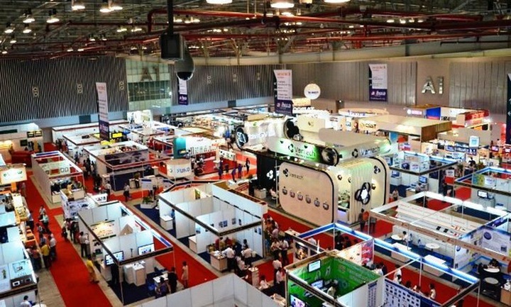 Các khu triển lãm trong nước đang không đáp ứng được nhu cầu của các đơn vị tổ chức khiến quy mô chỉ đạt mức vừa và nhỏ.