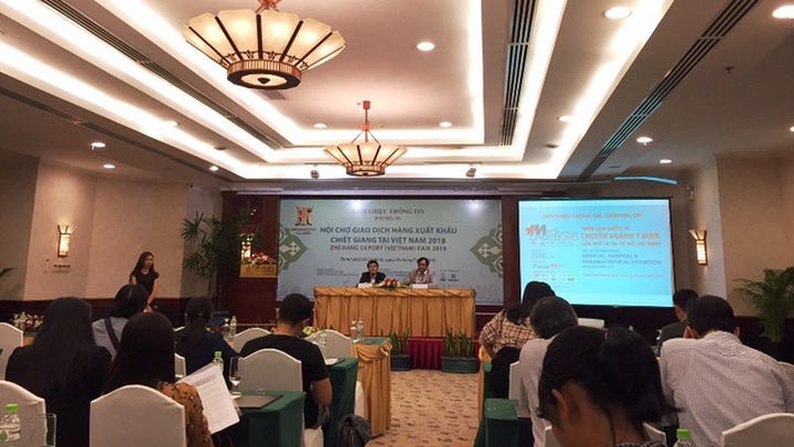Hội chợ giao dịch hàng xuất khẩu Chiết Giang tại Việt Nam và Triển lãm chuyên ngành y dược lần thứ 18 tại TPHCM sẽ diễn ra từ ngày 2 – 4/8.