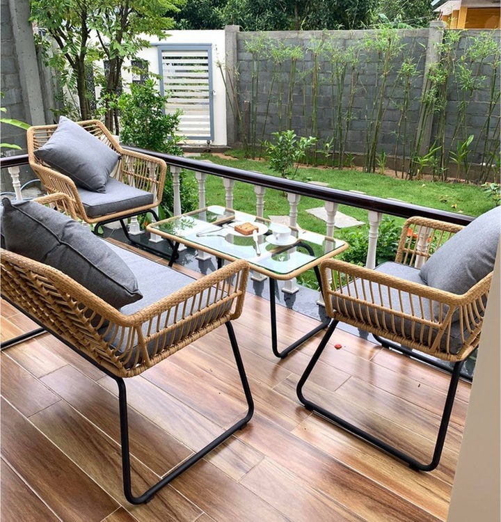 Vợ chồng trốn dịch về ngoại ô uống trà, ngắm hoa trong biệt thự đẹp mê - 5