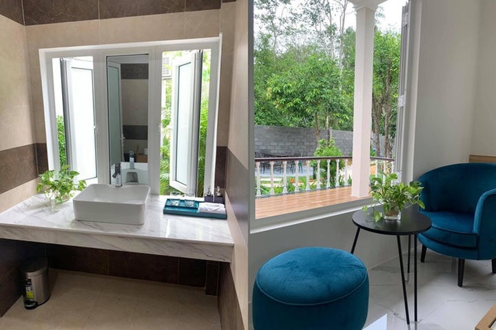 Vợ chồng trốn dịch về ngoại ô uống trà, ngắm hoa trong biệt thự đẹp mê - 7