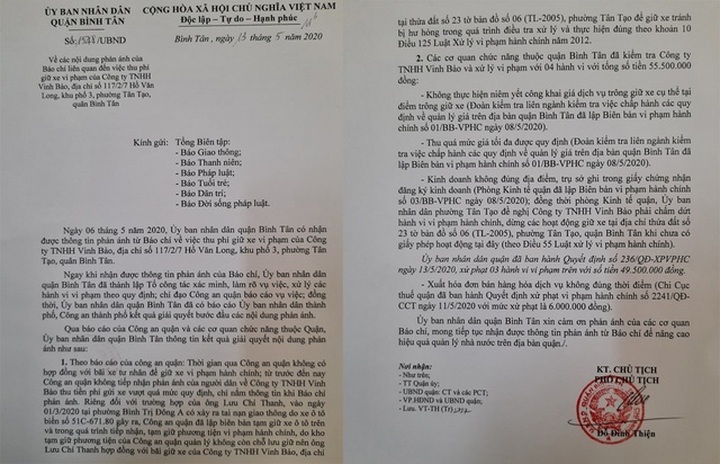 Vụ bãi giữ xe thu phí gần 13 triệu: “Nói tôi tự hợp đồng là không đúng!” - 1