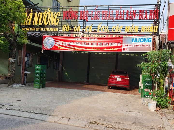 Vùng xanh Gia Lâm bán mang về: Nhiều nơi vẫn im lìm, hàng ăn vắng khách - 1