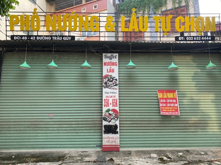 Vùng xanh Gia Lâm bán mang về: Nhiều nơi vẫn im lìm, hàng ăn vắng khách - 7