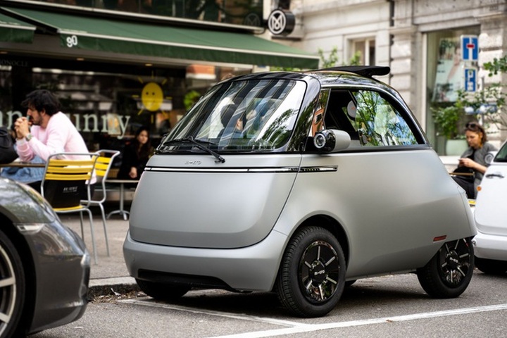 Xe điện tí hon Microlino 2.0 tái sinh huyền thoại BMW Isetta - 4