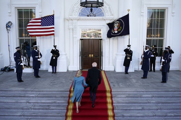 Going home': Biden's surreal walk to the White House - 1
