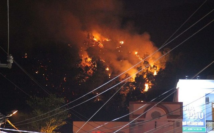 Forest fires continue ravaging Binh Dinh and Thua Thien-Hue - 1