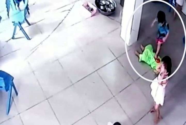 Kindergarten deputy headmaster suspended for trampled child - 1 Kindergarten deputy headmaster suspended for trampled child - 1