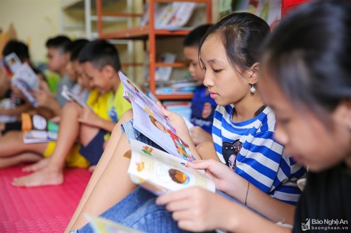 Summer libraries welcome 7,000 children in Nghệ An - 1 Summer libraries welcome 7,000 children in Nghệ An - 1