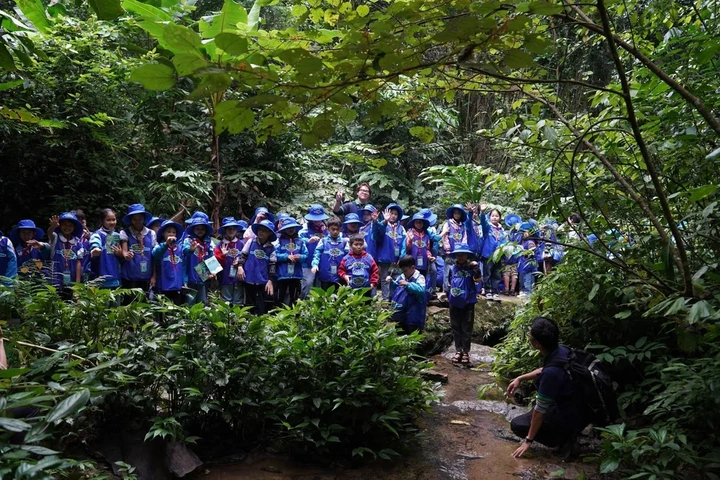 Primary pupils join a training to learn water and environment protection - 2