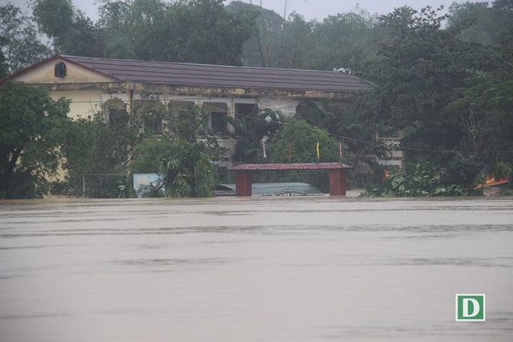 Many communes in Ha Tinh under water - 6