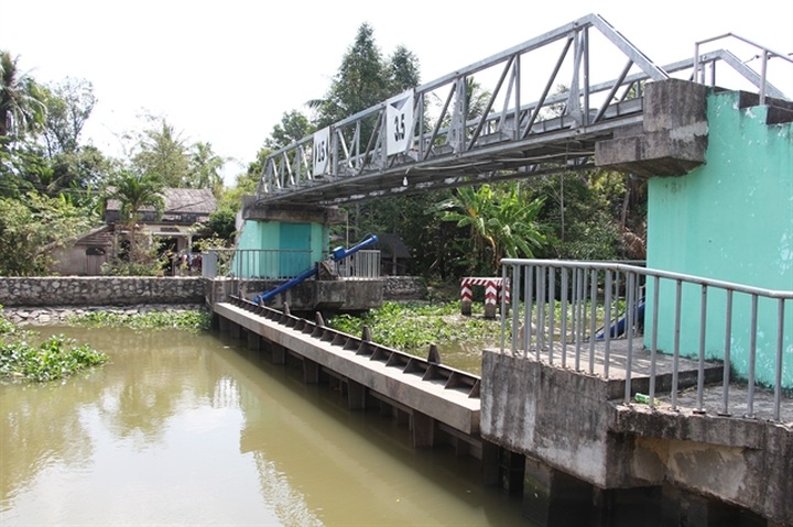 Mekong Delta ensures water supply as saltwater intrusion to be at above-average levels in dry season - 1