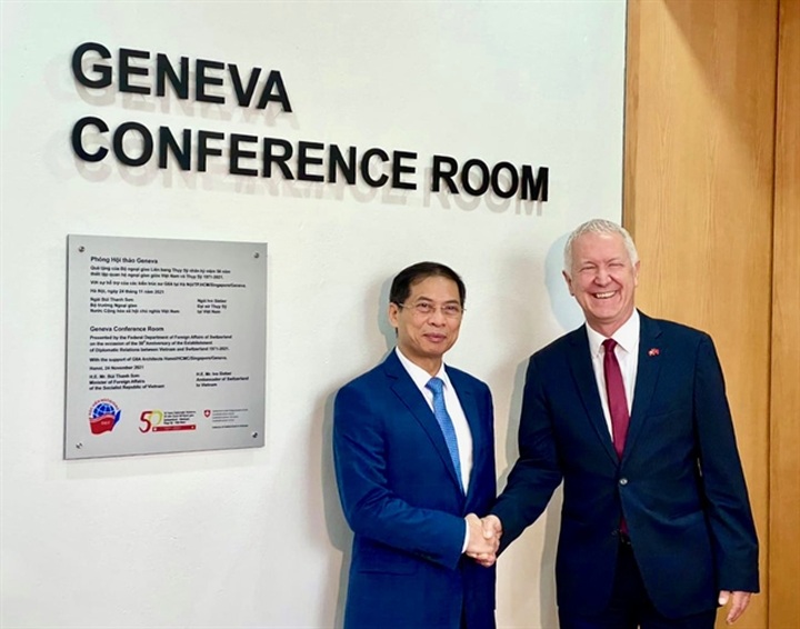 New Geneva Conference Room opens in Hanoi - 1