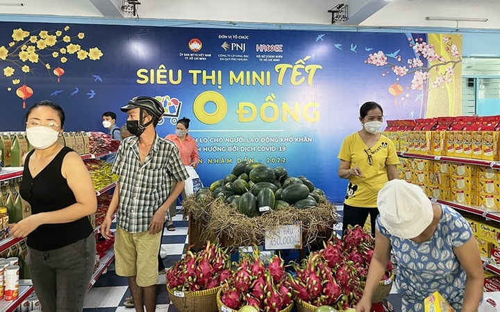 Zero dong minimart chain launched to support people in need - 1