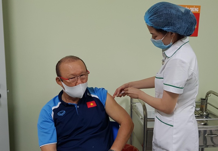 Vietnam football team vaccinated for Covid-19 before World Cup qualifiers - 1 Vietnam football team vaccinated for Covid-19 before World Cup qualifiers - 1