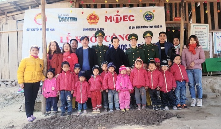 New Dantri classroom project launched in Nghe An - 2 New Dantri classroom project launched in Nghe An - 2