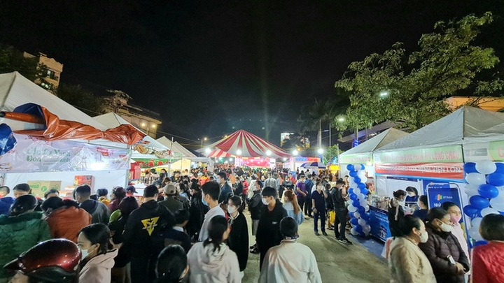 Danang holds Tet market for workers - 1