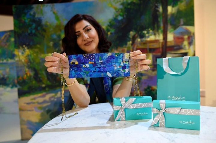 Two Bahrainis bring fashion world to masks - 1