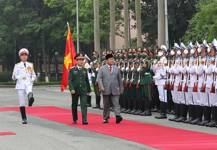 Vietnamese, Indonesian defence chiefs discuss South China Sea, maritime information sharing - 1