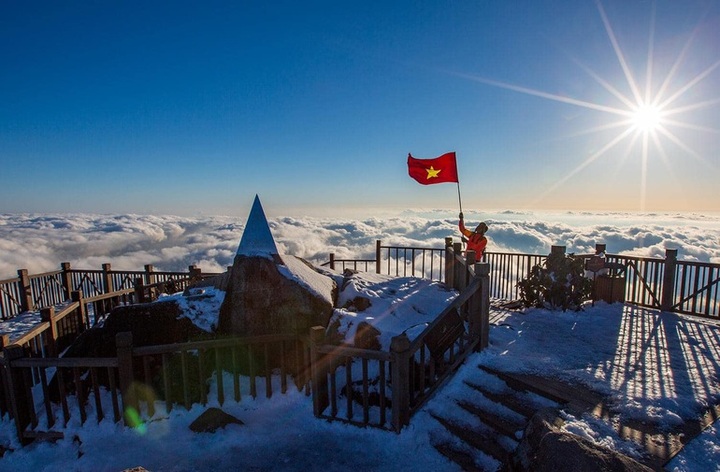 Mount Fansipan forecasted to see frost - 1 Mount Fansipan forecasted to see frost - 1
