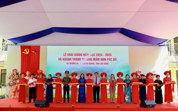 New Cao Bang kindergarten built with support from state president - 1