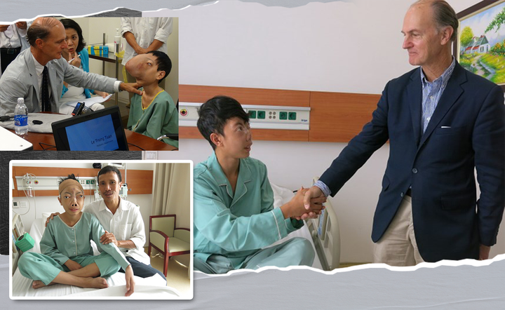 Man enjoys life after being saved from large facial tumour - 2 Man enjoys life after being saved from large facial tumour - 2