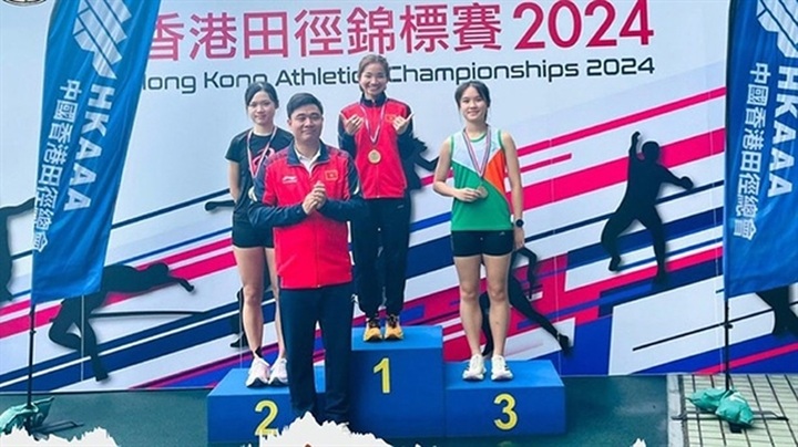 Vietnam wins three gold medals at Hong Kong Athletics Championship - 1