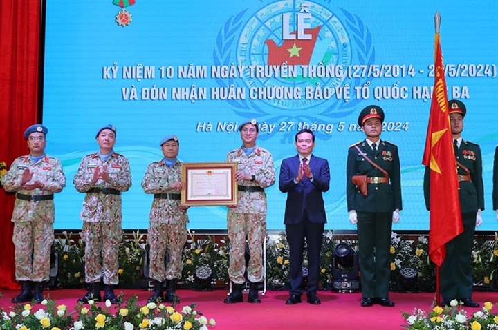 Vietnam sends 800 peacekeepers on UN missions in ten years - 1