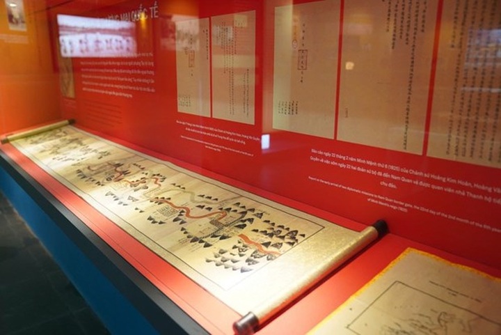 Nguyen Dynasty documents being displayed in Hanoi - 1 Nguyen Dynasty documents being displayed in Hanoi - 1