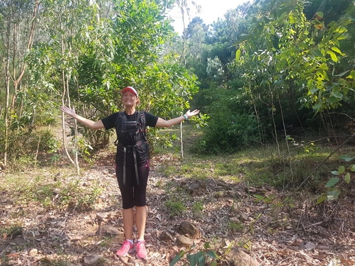 Meet the woman running from Hanoi to HCM City for charity - 1 Meet the woman running from Hanoi to HCM City for charity - 1