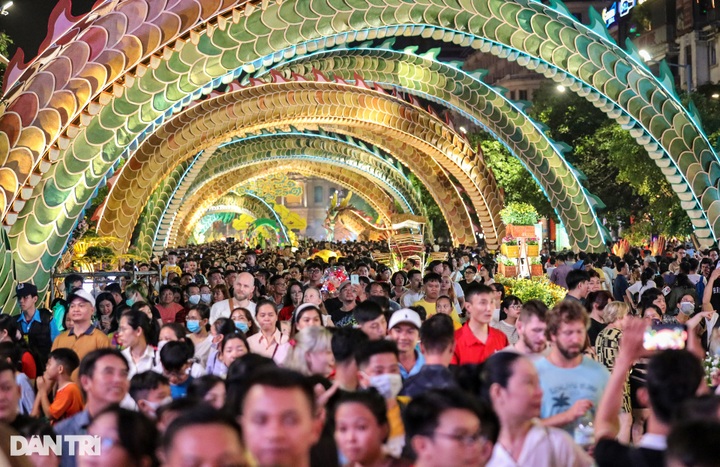 HCM City Tet Flower Street opens - 1 HCM City Tet Flower Street opens - 1