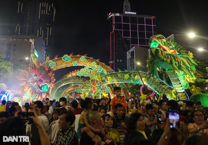 HCM City Tet Flower Street opens - 4 HCM City Tet Flower Street opens - 4