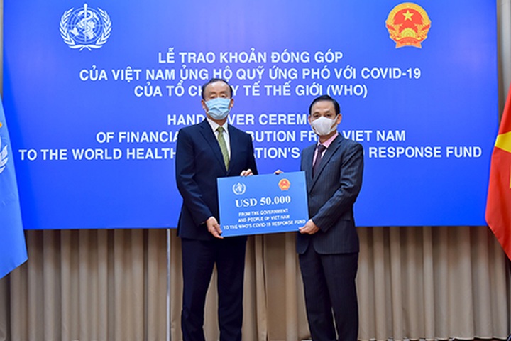 Vietnam contributes US$50,000 to WHO's COVID-19 response fund - 1