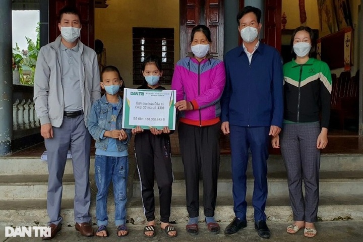 Dantri/DTiNews readers support two poor children in Ha Tinh - 1