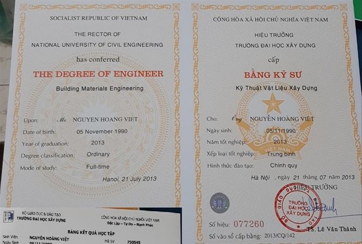 Fake degrees widely sold in Vietnam - 1
