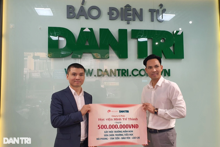 Lao Cai school receives support for new facilities - 1