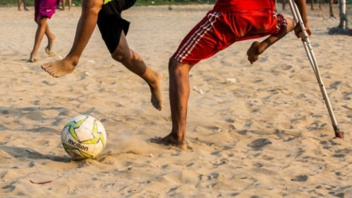 Disabled Myanmar teen football champ defies the odds - 1 Disabled Myanmar teen football champ defies the odds - 1