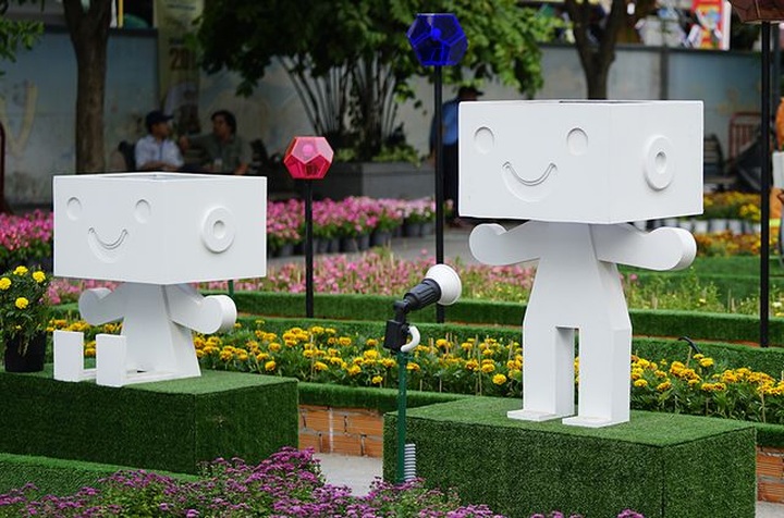 HCM City flower street ready to be opened - 6 HCM City flower street ready to be opened - 6