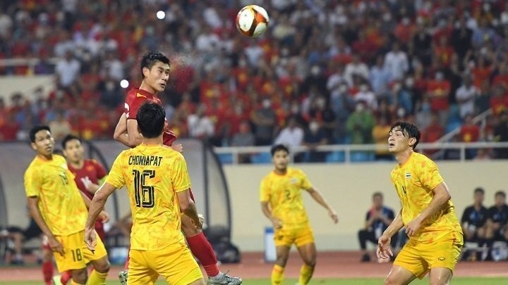 SEA Games: Vietnam beat Thailand 1-0 to successfully defend men’s football gold - 1 SEA Games: Vietnam beat Thailand 1-0 to successfully defend men’s football gold - 1