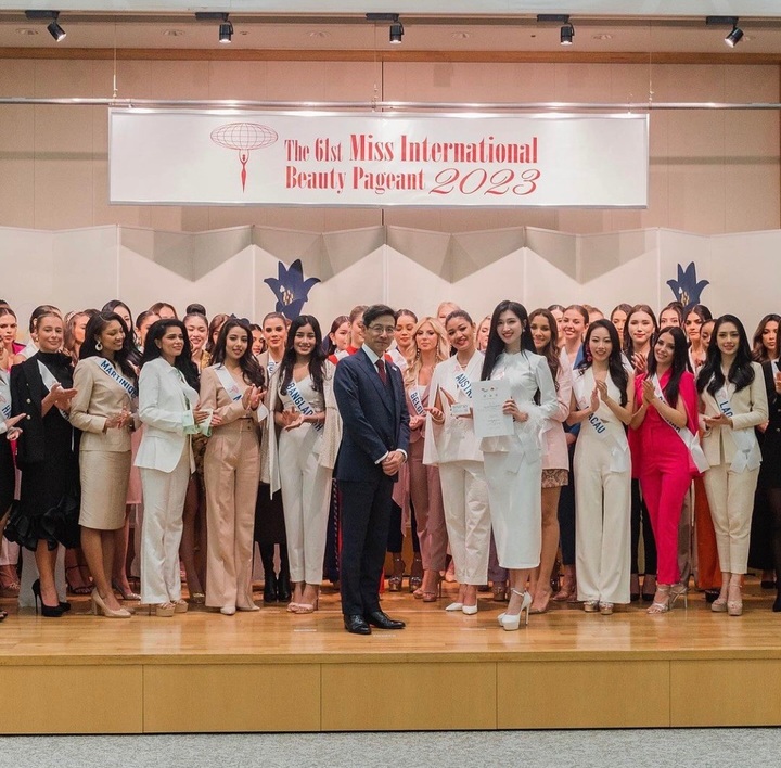 Phuong Nhi wins first prize at Miss International 2023 - 1